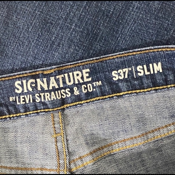 Levi’s Signature Slim Jeans Skinny Jeans Medium Wash - Picture 7 of 7